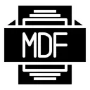 Free Mdf File Type Icon