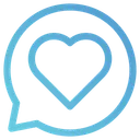 Free Me Gusta Chat Corazon Icon