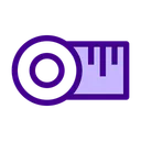 Free Measure Body Ruler Icon