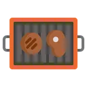 Free Grill Burger Meat Icon