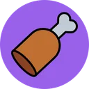 Free Meat Chicken Cuisine Icon