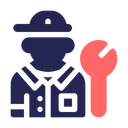 Free Mecanico Hombre Trabajador Icon