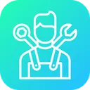 Free Car Service Mechanic Icon