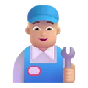 Free Mechanic Color Medium Light Icon