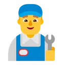 Free Mechanic Flat Default Icon