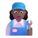 Free Mechanic Color Medium Dark Icon