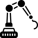 Free Mechanischer Arm  Symbol