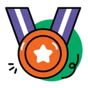 Free Medaille Icône