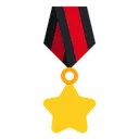 Free Medal  Symbol