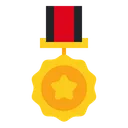 Free Medal  Symbol