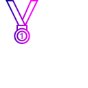 Free Medal Position Trophy Icon