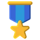 Free Medalha estrela  Ícone