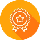 Free Medalha Premio Estrela Icon