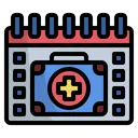 Free Medical Calendar Appointment Icon