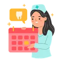 Free Medical appointment  Icon