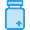 Free Medical Bottle Plus Icon