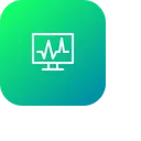 Free Medical Cardiogram Health Icon