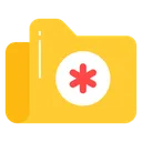 Free Medical Data Folder Data Icon