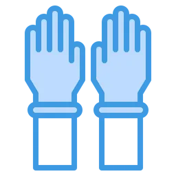 Free Medical Gloves  Icon