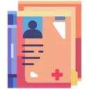 Free Medical History Medical Report Patient Icon
