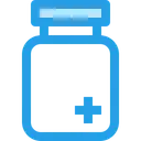 Free Medical Bottle Plus Icon