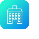 Free Medical Hospital Building Icon