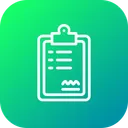 Free Medical Report Healthcare Icon