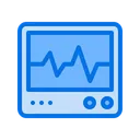 Free Medical Cardiogram Health Icon