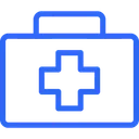 Free Medical Blue Outline Miscellaneous Life Style Icon