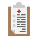 Free Health Report Checking Icon