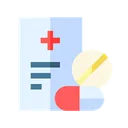 Free Medical Report Healthcare Medicine Icon