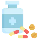 Free Medicina Pastilla Droga Icono