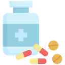 Free Medicine Pill Drug Icon