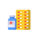Free Medicine Travel Tablet Icon