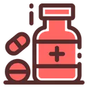 Free Medicine Bottle  Icon