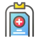 Free Medicine Clipboard Medical Treatment Icon