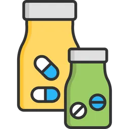 Free Medicne Bottle  Icon