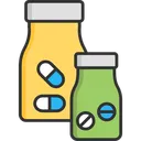 Free A Capsule Medicne Bottle Casule Bottle Icon