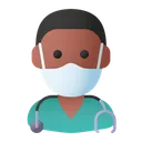 Free Avatar Homem Medico Ícone