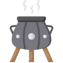 Free Medieval Cauldron Cauldron Poison Icon