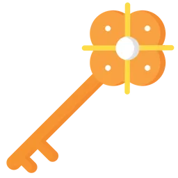 Free Medieval key  Icon