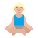 Free In Lotus Position Icon