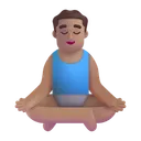 Free In Lotus Position Icon