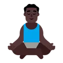 Free In Lotus Position Icon