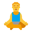 Free In Lotus Position Icon