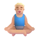 Free In Lotus Position Icon