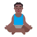 Free In Lotus Position Icon