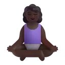 Free In Lotus Position Icon
