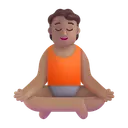 Free In Lotus Position Icon