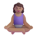Free In Lotus Position Icon